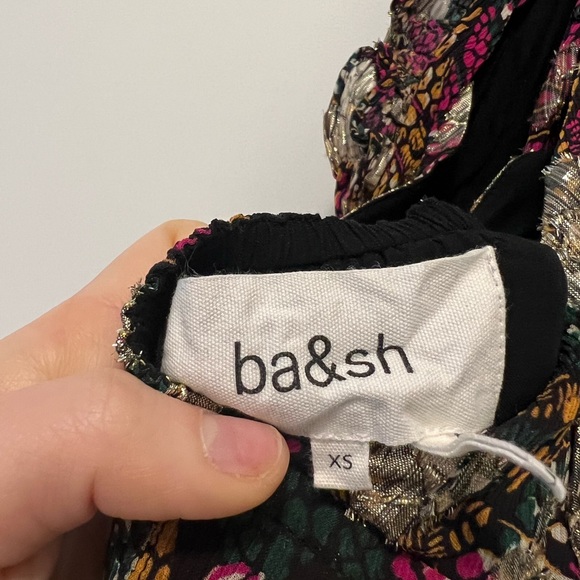 Gorgeous designer ba&sh formal maxi dress. Size XS-S but fits US 4/6. - Picture 5 of 12